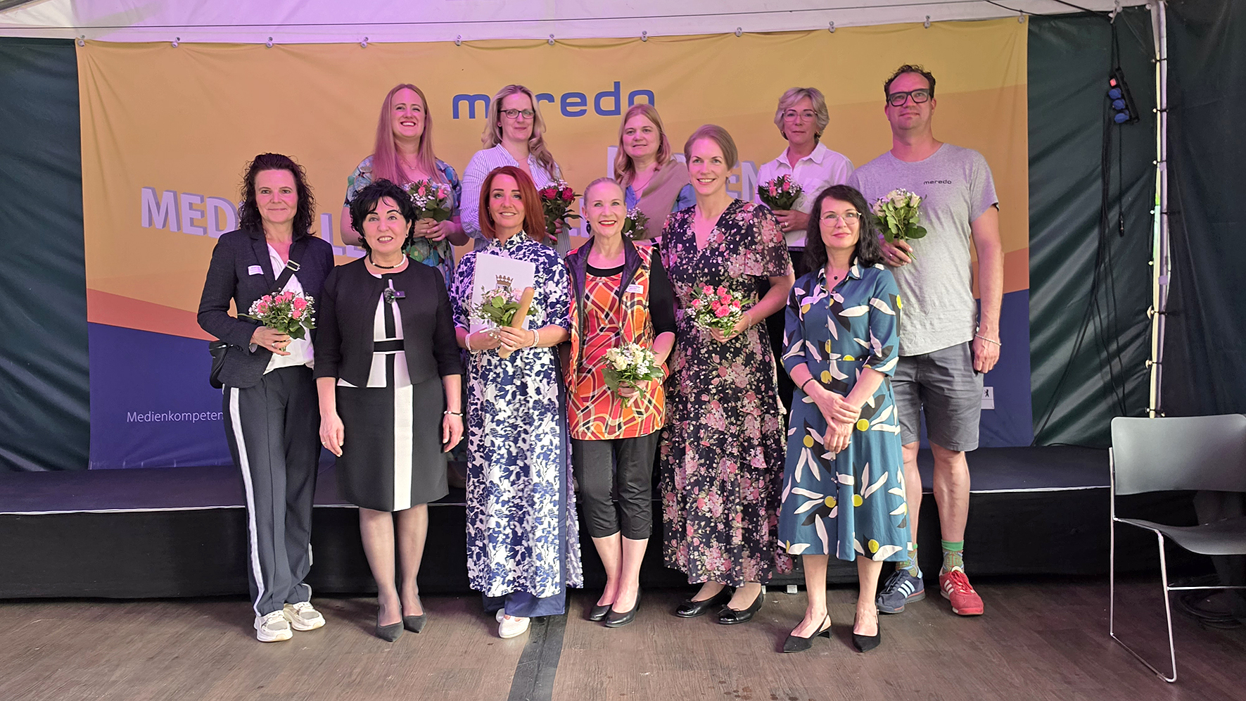 Gruppenfoto Reinickendorfer Frauen in Führung - Foto: Falko Hoffmann / RAZ Verlag