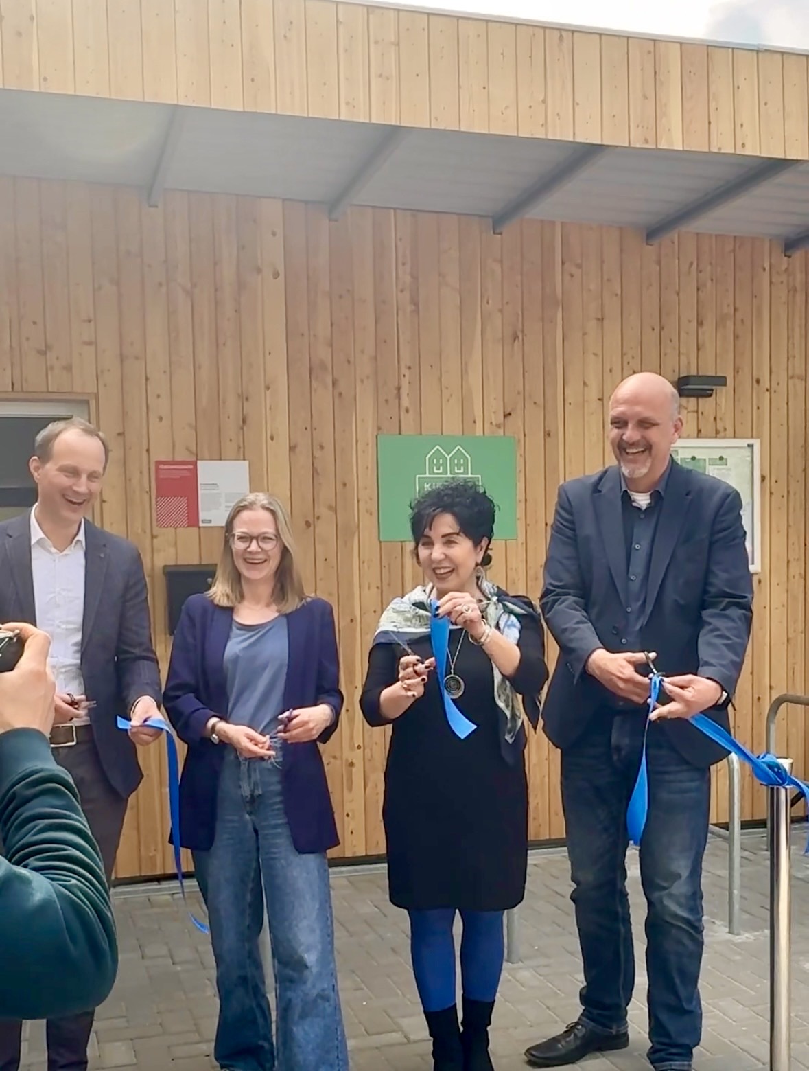 Eröffnung des HOWOGE-Kietzorts Brusi