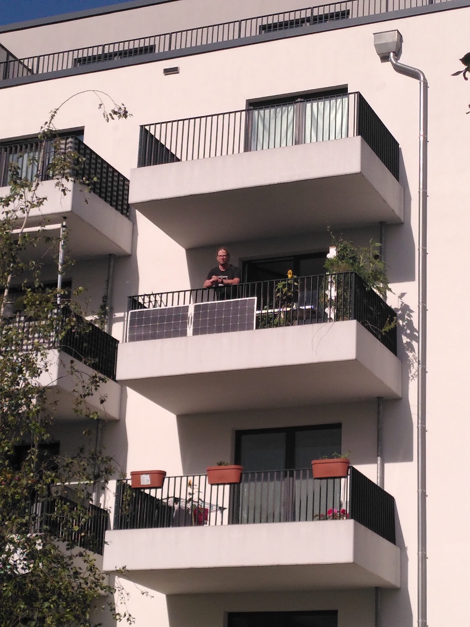 Pilotanlage in einer Wohnanlage der Gewobag in der Neptunstraße Reinickendorf © BA Reinickendorf
