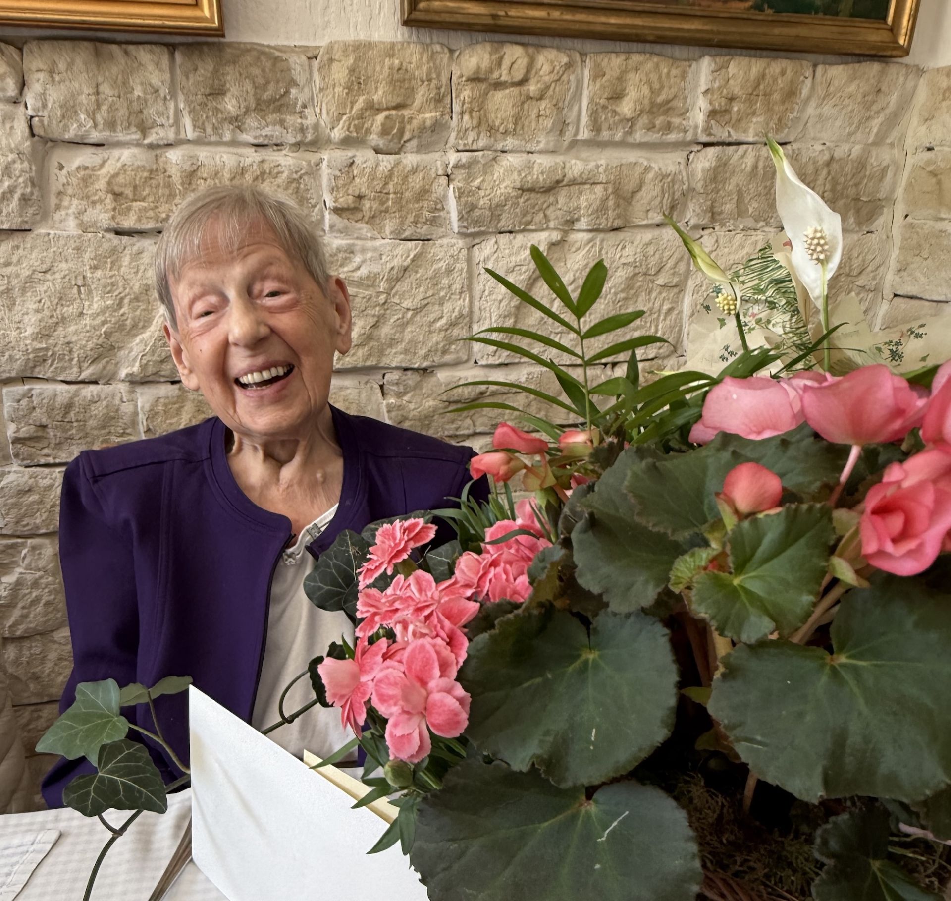 Glückwunsch zum Rosemarie Wilhelms 101. Geburtstag