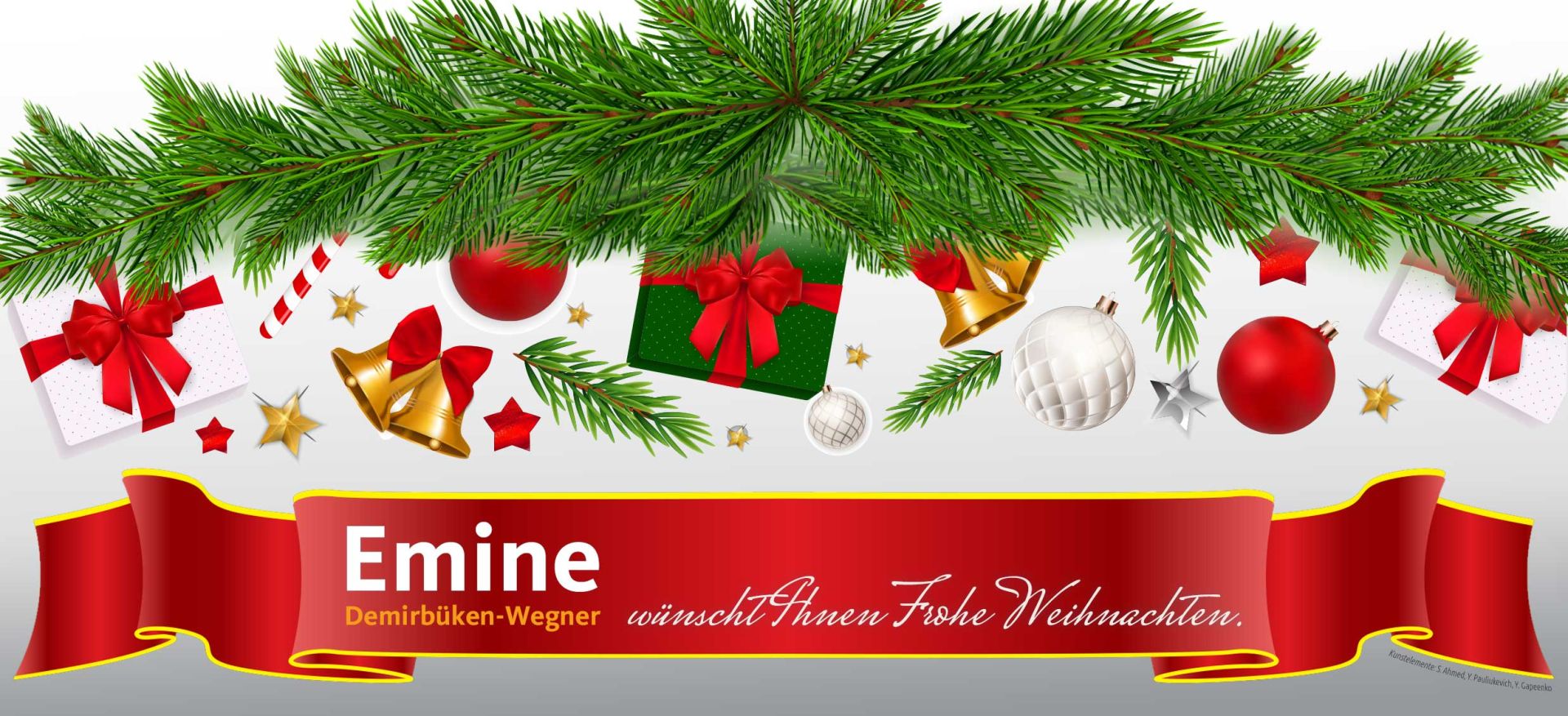 Emine Demirb�ken-Wegner w�nscht Frohe Weihnachten 2025.