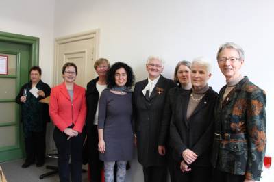 Die Gste der Ordensverleihung