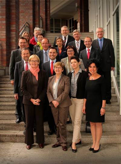 Treffen der Staatssekretre zum Amtschefkonferenz der 87. Gesundheitsministerkonferenz am 8.5.2014 in Hamburg