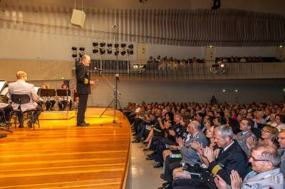 Herr Heinrich Lange, Vizeadmiral und Vorsitzender des Soldatenhilfswerk der Bundeswehr e.V.( Heiko Assmann)