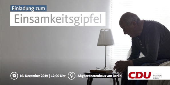 Download: Einladung & Program des Einsamkeitsgipfel 16.12.2019