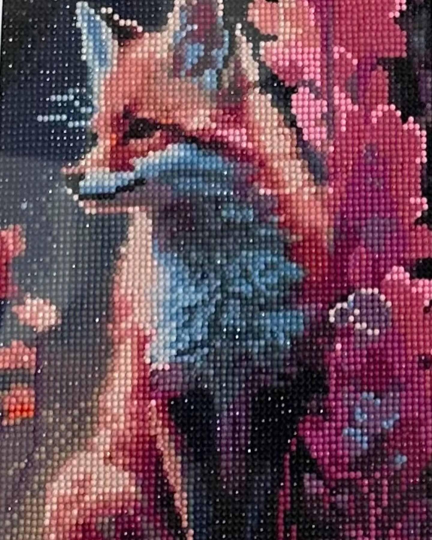 Grundschülerin Lia (2. Kl.) überrascht Bürgermeisterin mit Pixelart: Fuchs