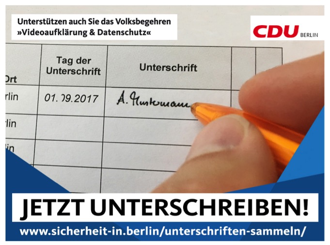 Jetzt unterschreiben: volksbegehren zur video&uuml;berwachung