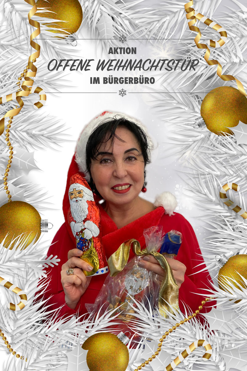 Offene Weihnachtstür 2020