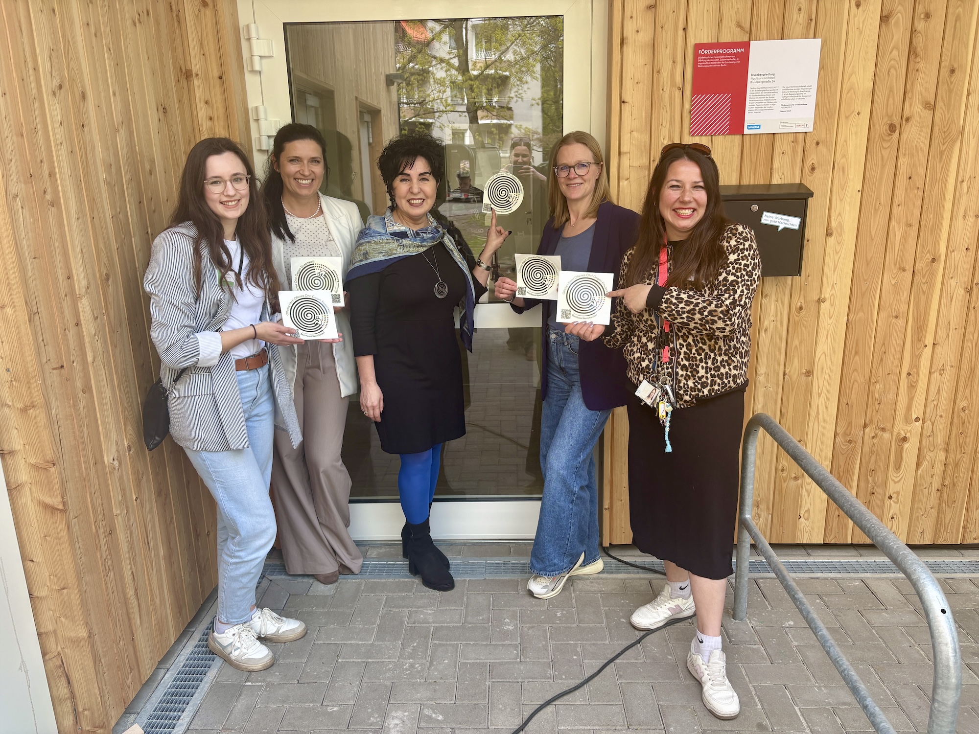 Eröffnung des HOWOGE-KIEZORTS �Brusi�